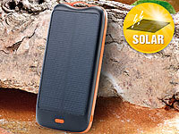 revolt Solar-Powerbank PB-50.s mit 5.000 mAh, Ladestand-Anz., 1x USB; USB-Powerbanks kompakt 