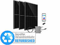 revolt 1,14kW(3x380W)MPPT-Solaranlage+1,3kW Wechselrichter, Versandrückläufer