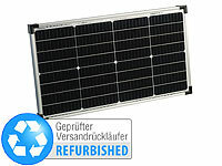 revolt Solarpanel mit monokristallinen Zellen, Versandrückläufer; Solarpanels faltbar 