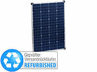 revolt Monokristallines Solarpanel, Versandrückläufer; 2in1-Solar-Generatoren & Powerbanks, mit externer Solarzelle 