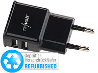 ; USB-Steckdosen, Kfz-USB-Netzteile für 12/24-Volt-Anschluss 