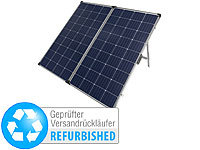 revolt Faltbares mobiles Solar Panel Versandrückläufer; Solarpanels, 2in1-Hochleistungsakkus & Solar-Generatoren 