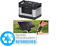 Mini-Powerbank & Solar-Konverter, 88,8 Wh, 12/230 V, Versandrückläufer