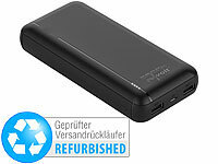 ; USB-Solar-Powerbanks, 2in1-Hochleistungsakkus & Solar-Konverter mit modifizierter Sinuswelle 