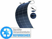 revolt Ultraleichtes flexibles Solarmodul für MC4, Versandrückläufer; Solarpanels faltbar, 2in1-Hochleistungsakkus & Solar-GeneratorenSolaranlagen-Set: Mikro-Inverter mit MPPT-Regler und Solarpanel Solarpanels faltbar, 2in1-Hochleistungsakkus & Solar-GeneratorenSolaranlagen-Set: Mikro-Inverter mit MPPT-Regler und Solarpanel 