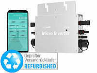 revolt WLAN-Mikroinverter für Solarmodule, 600 W, App, Versandrückläufer