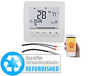 revolt WLAN-Fußbodenheizung-Thermostat, für Siri, Versandrückläufer; Zigbee-kompatible Heizkörperthermostate mit App-Steuerung 