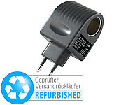 revolt Mini-Spannungswandler, 230/12 V, 1.000 mA, 12 Watt (Versandrückläufer); 2in1-Hochleistungsakkus & Solar-Generatoren, Mehrfach-USB-Netzteile für Steckdose 2in1-Hochleistungsakkus & Solar-Generatoren, Mehrfach-USB-Netzteile für Steckdose 