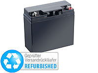 revolt Wartungsfreie Blei-Batterie mit 12 Volt, 18 Ah, Versandrückläufer; Solarpanels Solarpanels 