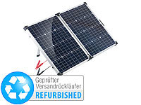 revolt Faltbares mobiles Solar-Panel Versandrückläufer; Solarpanels Solarpanels 