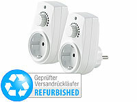 revolt 2er-Set Dimmer-Steckdosen, Versandrückläufer