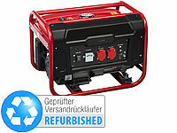 revolt Tragbarer Benzin-Generator, 2.600 W (2.800 W Spitze),Versandrückläufer