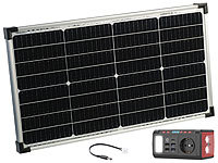 revolt Mini-Powerbank & Solar-Konverter mit Solarpanel, 24 Ah, 120 Watt; USB-Solar-Powerbanks USB-Solar-Powerbanks USB-Solar-Powerbanks USB-Solar-Powerbanks