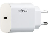 revolt Kompaktes USB-C-Netzteil mit Power Delivery (PD) bis 20 Watt, 3 A