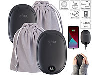 revolt 2er-Set USB-Powerbank & 2-Stufen-Handwärmer, 2 A, 10.000 mAh, Display; 2in1-Hochleistungsakkus & Solar-Generatoren 2in1-Hochleistungsakkus & Solar-Generatoren 2in1-Hochleistungsakkus & Solar-Generatoren 2in1-Hochleistungsakkus & Solar-Generatoren 