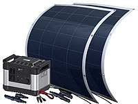 ; Solarpanels, 2in1-Solar-Generatoren & Powerbanks, mit externer SolarzelleSolarpanels faltbar 