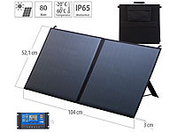 revolt Mobiles und faltbares Solarpanel mit 80 Watt und Laderegler bis 10 A; Solarpanels, Solarpanels faltbar Solarpanels, Solarpanels faltbar Solarpanels, Solarpanels faltbar Solarpanels, Solarpanels faltbar 