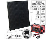 revolt Powerstation & Solar-Generator mit 110-W-Solarpanel, 800 Wh, 1.000 W