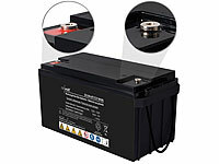 revolt Wartungsfreie Blei-Batterie, 12 V, 80 Ah, M6-Anschluss, für PV-Anlagen; Solarpanels Solarpanels Solarpanels Solarpanels 