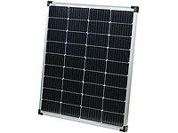 revolt 2er-Set Mobiles monokristallines Solarpanel, 110 W, MC4-Stecker, IP65; 2in1-Solar-Generatoren & Powerbanks, mit externer Solarzelle, Solarpanels faltbar 