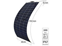 revolt Flexibles Solarpanel, PV Modul flexibel, Solarkollektoren