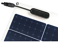 ; Solarpanels faltbar, Solaranlagen-Set: Mikro-Inverter mit MPPT-Regler und Solarpanel 