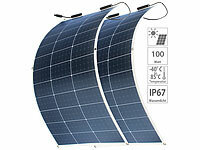 revolt 2er-Set flexible Solarmodule für MC4, salzwasserfest, 100 W, IP67; Solarpanels, Solarpanels faltbar Solarpanels, Solarpanels faltbar Solarpanels, Solarpanels faltbar Solarpanels, Solarpanels faltbar 