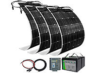 revolt Solarregler: Solar-Laderegler für 12/24-V-Akkus, PWM-Lademodus, 2  USB-Ports, 20 A (Solarladeregler 12V, Solarregler 12V, Autobatterie