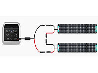 ; Solarpanels faltbar, Solaranlagen-Set: Mikro-Inverter mit MPPT-Regler und Solarpanel Solarpanels faltbar, Solaranlagen-Set: Mikro-Inverter mit MPPT-Regler und Solarpanel 