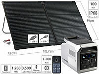 ; Solarpanels faltbar, Solaranlagen-Set: Mikro-Inverter mit MPPT-Regler und Solarpanel Solarpanels faltbar, Solaranlagen-Set: Mikro-Inverter mit MPPT-Regler und Solarpanel 