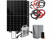 ; Solaranlagen-Set: Mikro-Inverter mit MPPT-Regler und Solarpanel Solaranlagen-Set: Mikro-Inverter mit MPPT-Regler und Solarpanel 