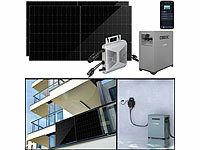 ; Solaranlagen-Set: Mikro-Inverter mit MPPT-Regler und Solarpanel Solaranlagen-Set: Mikro-Inverter mit MPPT-Regler und Solarpanel 