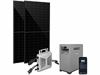 ; Solaranlagen-Set: Mikro-Inverter mit MPPT-Regler und Solarpanel Solaranlagen-Set: Mikro-Inverter mit MPPT-Regler und Solarpanel 