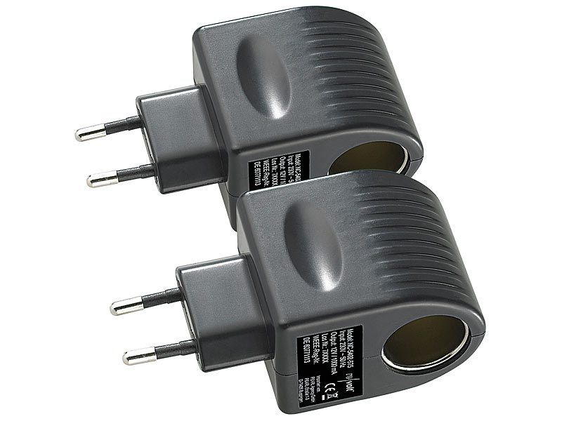 ; Kfz-USB-Netzteile mit 12-24-Volt-Zigarettenanzünder-Buchse Kfz-USB-Netzteile mit 12-24-Volt-Zigarettenanzünder-Buchse 