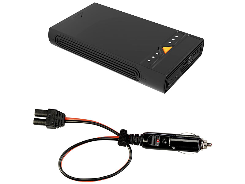 revolt Jump Starter: Notebook-Powerbank mit Kfz-Starthilfe & LED-Leuchte,  8.000 mAh, 400 A (Auto Powerbank, Akku Starthilfe Powerbank, Batterie  Start): Tests, Infos & Preisvergleich