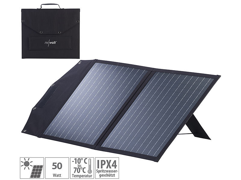 ; Solarpanels, Solarpanels faltbar 