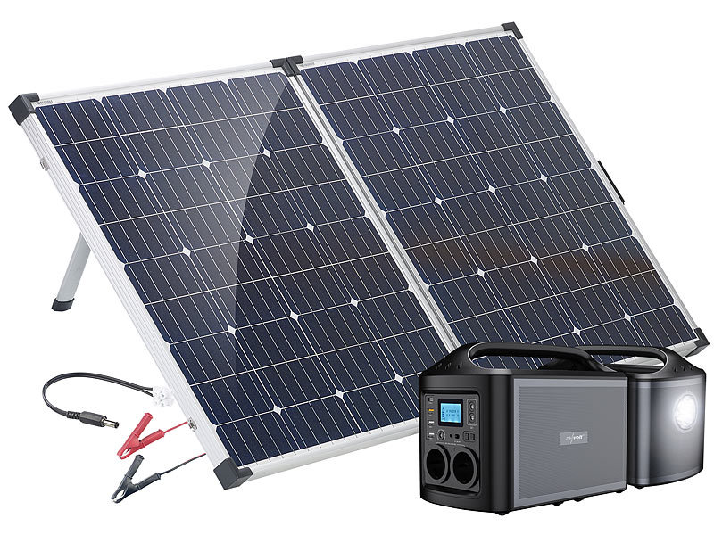 ; Solarpanels, 2in1-Hochleistungsakkus & Solar-Generatoren 