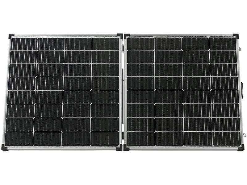 ; 2in1-Solar-Generatoren & Powerbanks, mit externer Solarzelle 