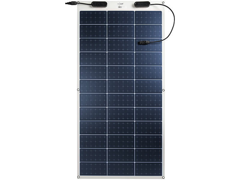 revolt Ultraleichtes flexibles Solarmodul für MC4, 100W, IP67