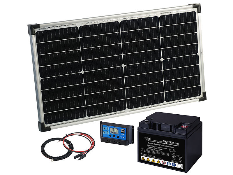 ; Solaranlagen-Set: Mikro-Inverter mit MPPT-Regler und Solarpanel, Solarpanels faltbarSolarpanels 