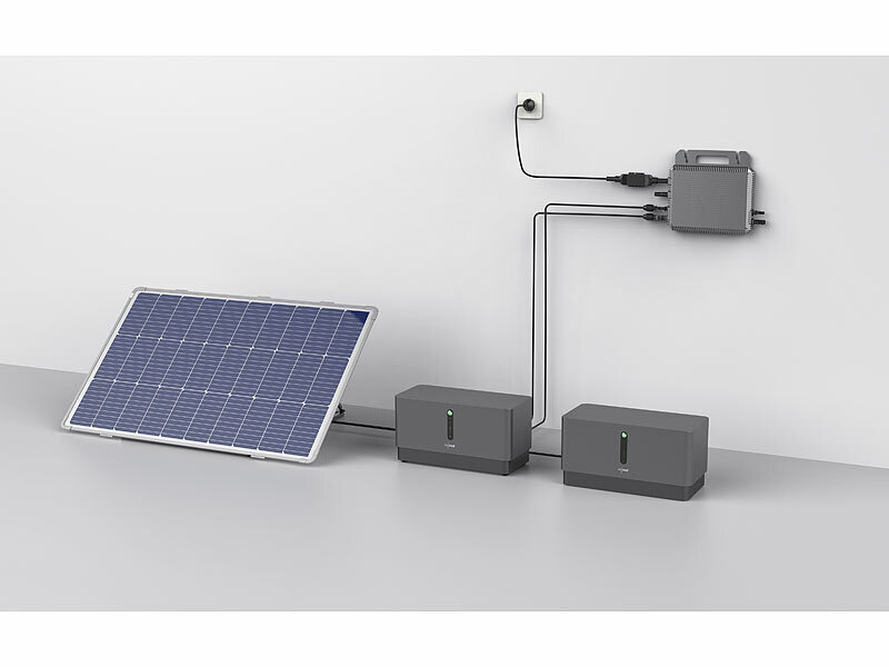 ; WLAN-Mikroinverter für Solarmodule mit MPPT und App WLAN-Mikroinverter für Solarmodule mit MPPT und App 