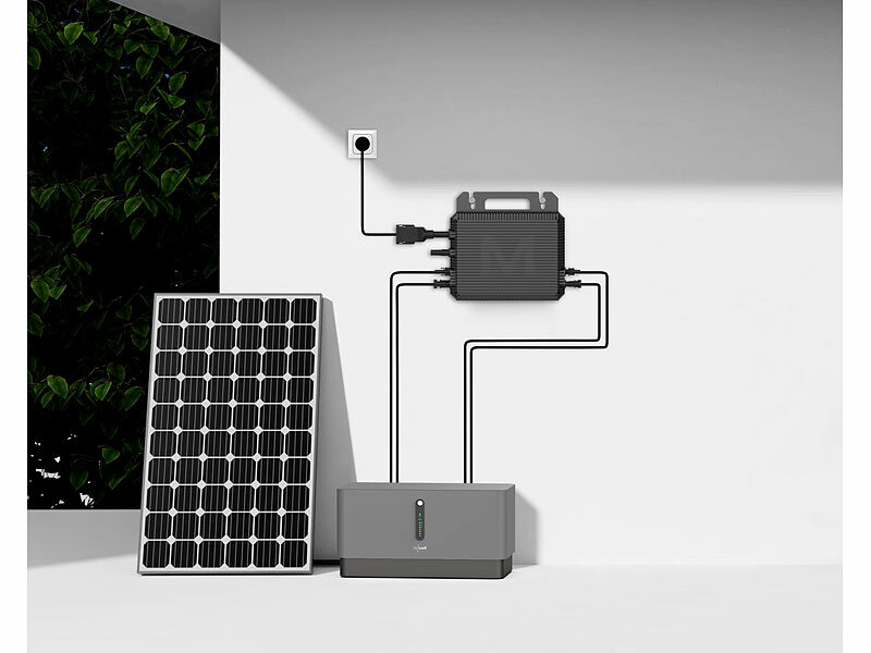 ; WLAN-Mikroinverter für Solarmodule mit MPPT und App WLAN-Mikroinverter für Solarmodule mit MPPT und App 