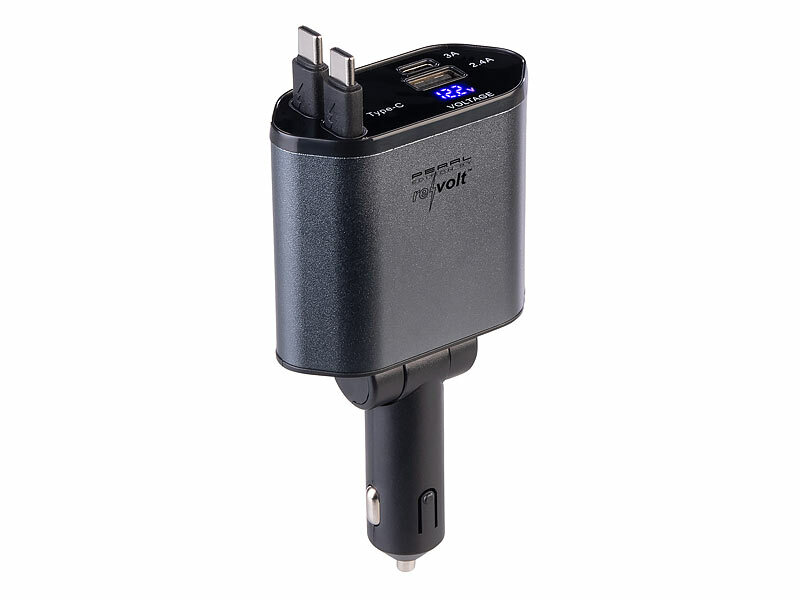 ; Kfz-USB-Netzteile für 12/24-Volt-Anschluss Kfz-USB-Netzteile für 12/24-Volt-Anschluss Kfz-USB-Netzteile für 12/24-Volt-Anschluss 
