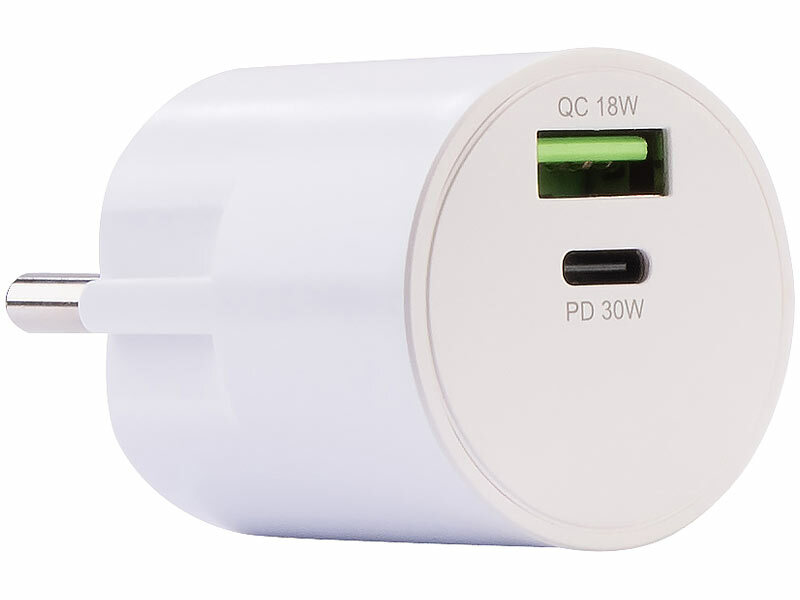 ; Powerbanks mit Quick Charge 3.0 & USB Typ C, USB-Netzteile für Steckdose Powerbanks mit Quick Charge 3.0 & USB Typ C, USB-Netzteile für Steckdose