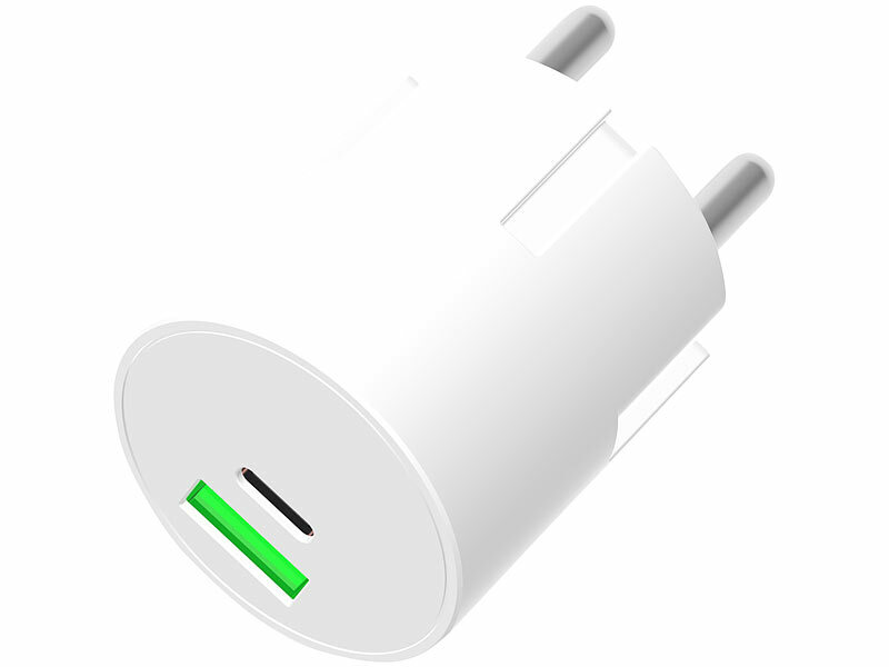 ; Powerbanks mit Quick Charge 3.0 & USB Typ C, USB-Netzteile für Steckdose Powerbanks mit Quick Charge 3.0 & USB Typ C, USB-Netzteile für Steckdose