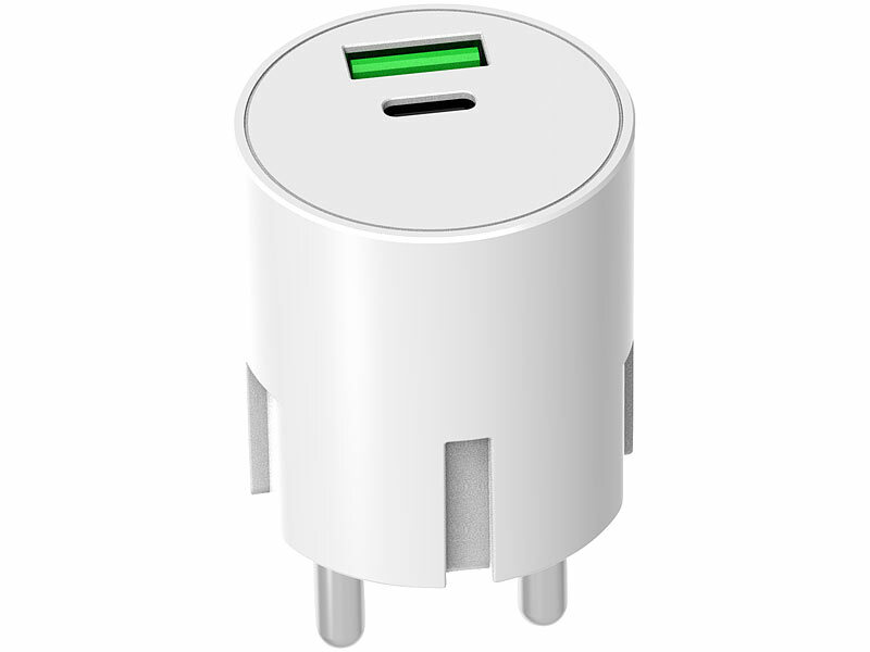 ; Powerbanks mit Quick Charge 3.0 & USB Typ C, USB-Netzteile für Steckdose Powerbanks mit Quick Charge 3.0 & USB Typ C, USB-Netzteile für Steckdose