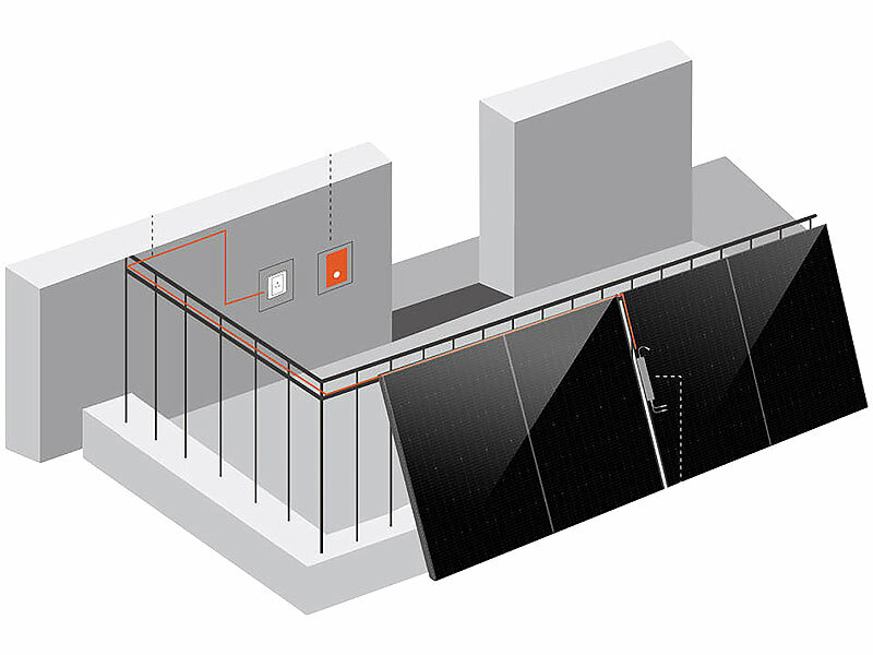 ; Solarpanels faltbar, Solaranlagen-Set: Mikro-Inverter mit MPPT-Regler und Solarpanel Solarpanels faltbar, Solaranlagen-Set: Mikro-Inverter mit MPPT-Regler und Solarpanel 