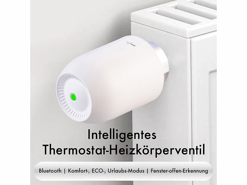 ; Programmierbare Heizkörperthermostate mit Bluetooth Programmierbare Heizkörperthermostate mit Bluetooth Programmierbare Heizkörperthermostate mit Bluetooth