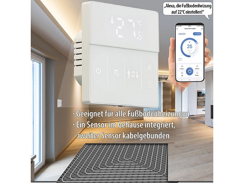 ; Programmierbare Heizkörperthermostate mit Bluetooth Programmierbare Heizkörperthermostate mit Bluetooth Programmierbare Heizkörperthermostate mit Bluetooth 