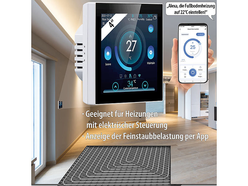 ; Programmierbare Heizkörperthermostate mit Bluetooth Programmierbare Heizkörperthermostate mit Bluetooth 